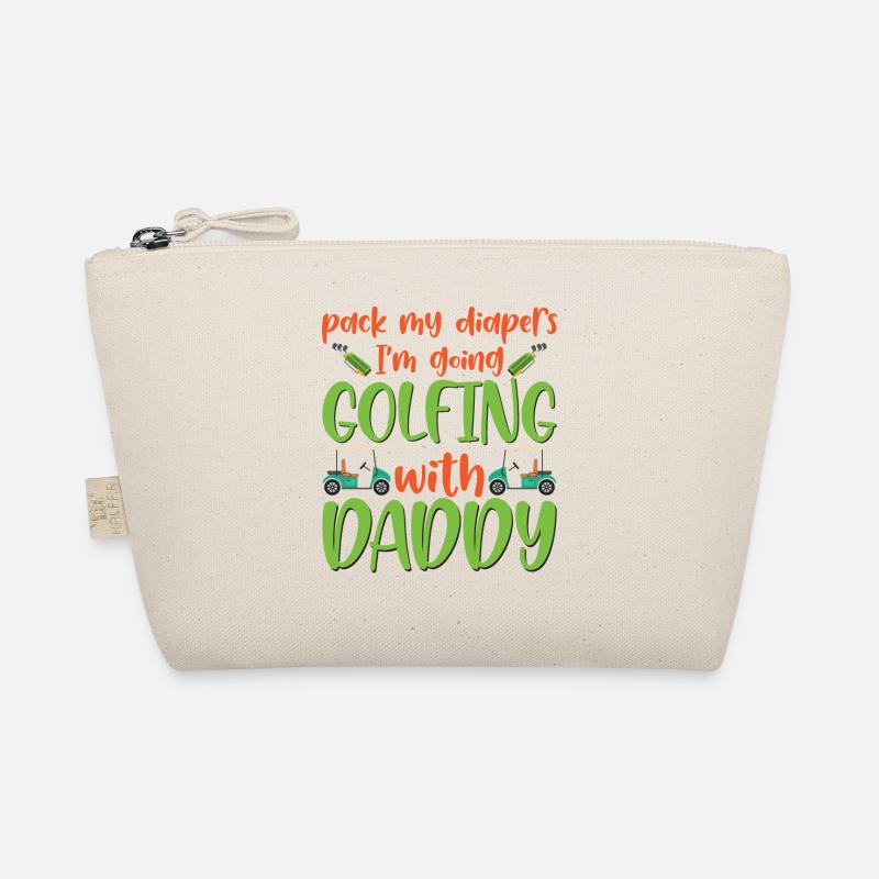 Pack My Diapers I'm Going Golfing With Daddy Baby Bio-Täschchen