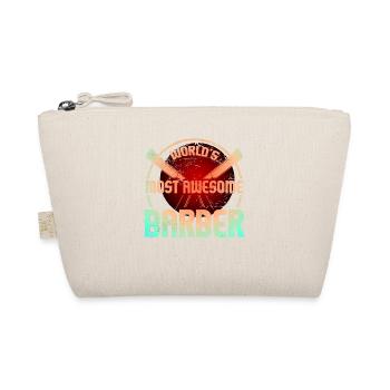 Barber Vintage - Bio-Täschchen - Natur - Vorne
