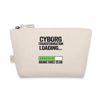Bionic Knee Club Cyborg Transformation Loading - Organic Pouch - nature - Front