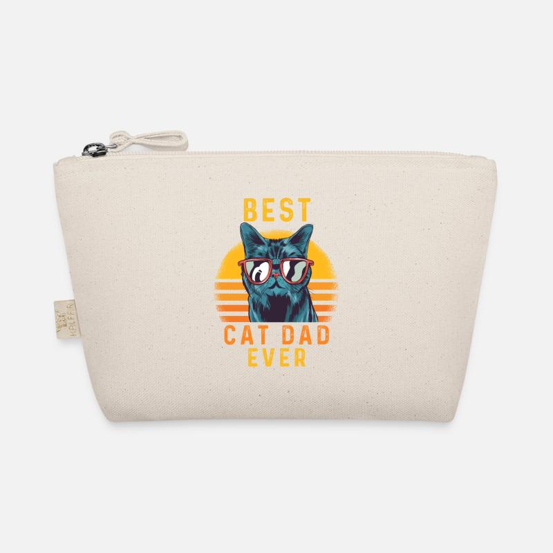 Best Cat Dad Ever Organic Pouch