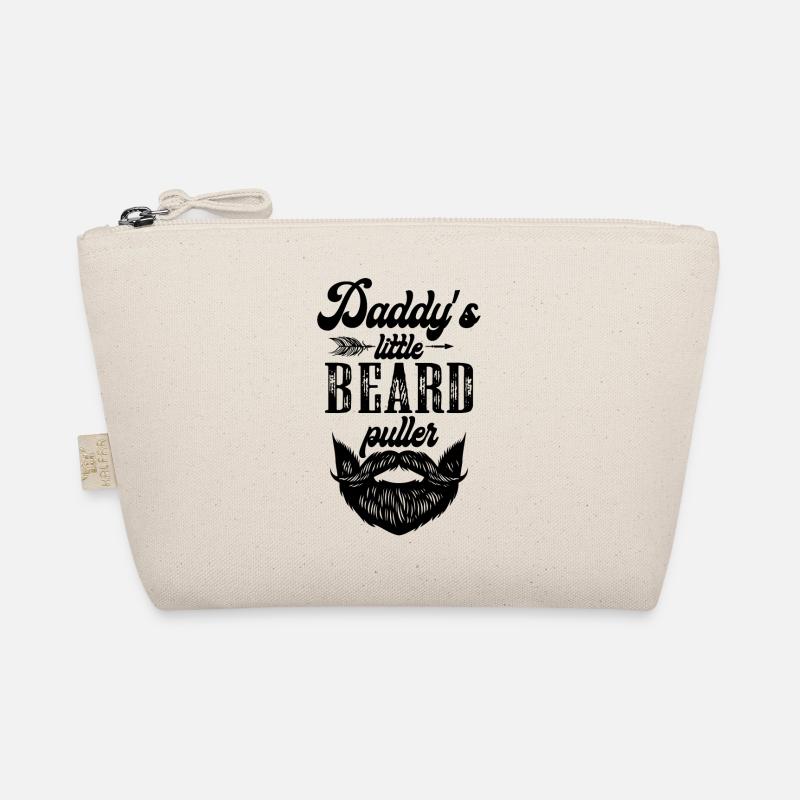 Daddy's Little Beard Puller Baby Onesie Organic Pouch