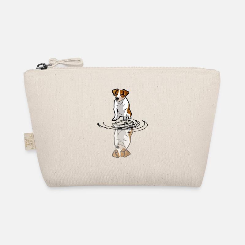 Jack Russell mirroring Organic Pouch