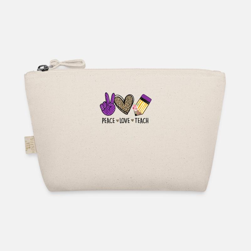 Peace Love Teach-gift pour les enseignants Trousse biologique