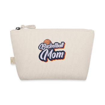 Basketball Spieler Basketball Mutter - Bio-Täschchen - Natur - Vorne