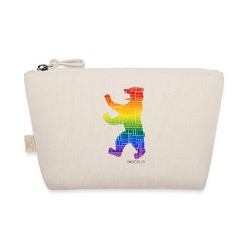Berliner Bär - I Love Berlin - Pride Edition - Bio-Täschchen - Natur - Vorne