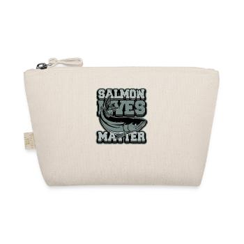 Salmon lives matter – Fishing salmon - Organic Pouch - nature - Front