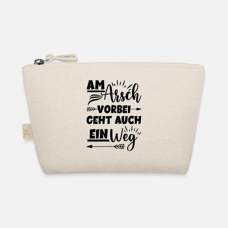 Am Arsch vorbei geht auch ein Weg Bio-Täschchen