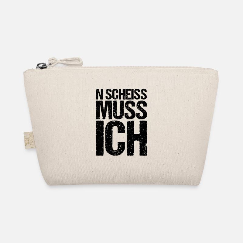 n scheiß muss ich beste Sprüche Bio-Täschchen