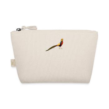 Gold Pheasant I Vintage Pheasant Hunting Motif for - Organic Pouch - nature - Front
