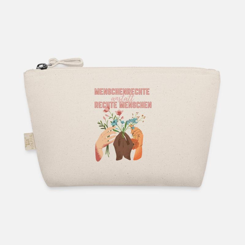 menschenrechte anstatt rechte menschen Bio-Täschchen