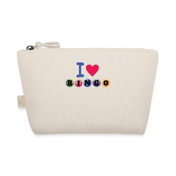 Bingo Spieler Geschenk Geschenkidee - Bio-Täschchen - Natur - Vorne
