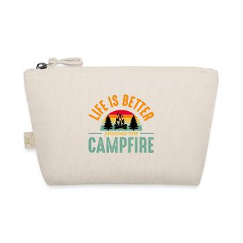 Camping Camping Nature Freedom Holiday Holidays - Organic Pouch - nature - Front
