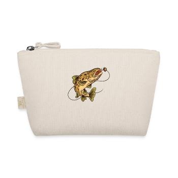 Fishing Gift Trout Fishing Rainbow Trout - Organic Pouch - nature - Front