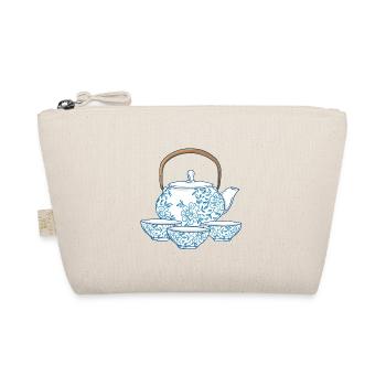 Thé ou café de café avec tasses d’art asiatique - Trousse biologique - nature - Devant