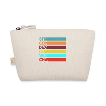 Gamer Stats Geschenk - Bio-Täschchen - Natur - Vorne