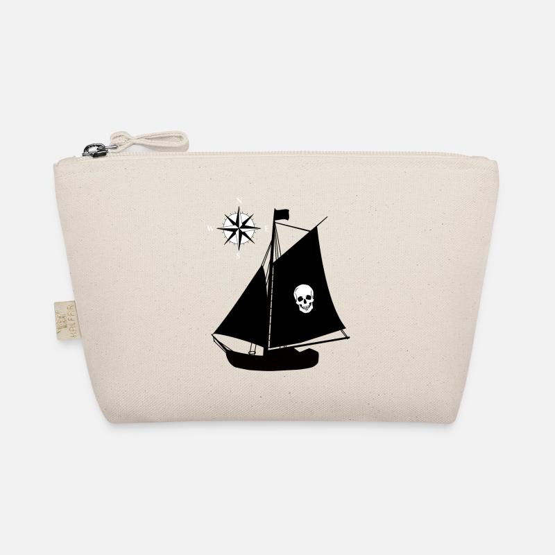 Bateau pirate Skull Compass Windrose Pirates Trousse biologique