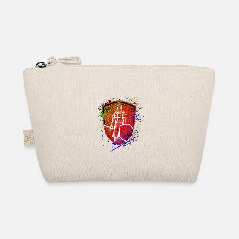 Shield Knights Templar Warrior Organic Pouch