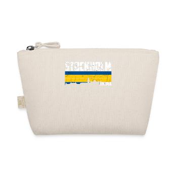 Stockholm Skyline - Organic Pouch - nature - Front