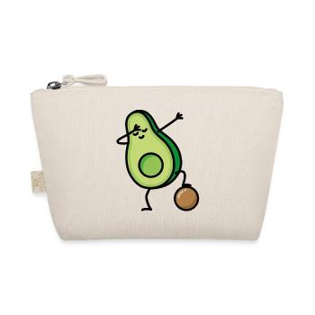 Dab Dabbing Avocado Fußball Fußballspieler Keto - Bio-Täschchen - Natur - Vorne