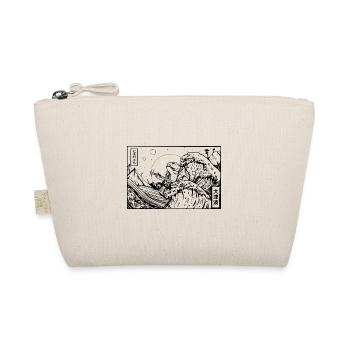 kampfkunst japanischer Frosch Samurai japan - Bio-Täschchen - Natur - Vorne