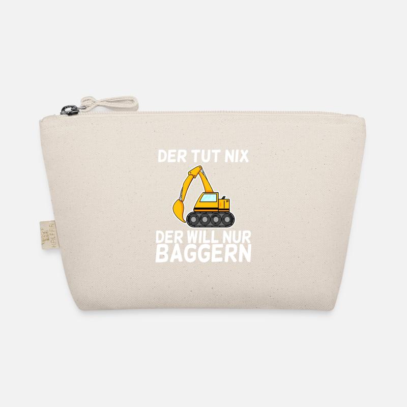 Bagger Baggerfahrer Bio-Täschchen