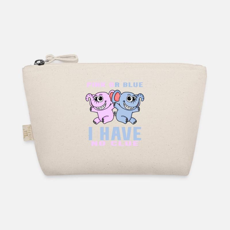 Pink or Blue Organic Pouch