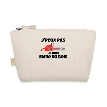 J'peux pas je dois Faire Du Bois Tronçonneuse Bûch - Trousse biologique - nature - Devant