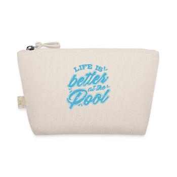 Natation Life is Better at the Pool - Trousse biologique - nature - Devant
