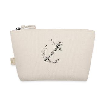 Great sailing boating boaters anchor - Organic Pouch - nature - Front