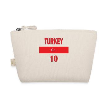 Turkey football team number ten - Organic Pouch - nature - Front