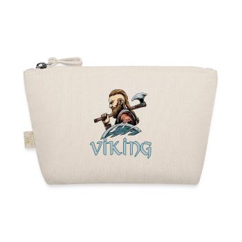 Viking Viking Valhalla Odin - Organic Pouch - nature - Front