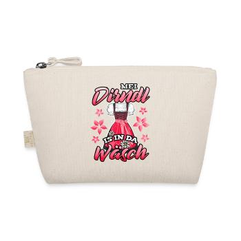 Mei Dirndl is in da Wäsch - Bio-Täschchen - Natur - Vorne