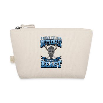 Ice Hockey Saying Funny Ice Hockey Helmet Gift - Organic Pouch - nature - Front