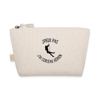 J'peux pas j'ai cerceau aérien - Trousse biologique - nature - Devant