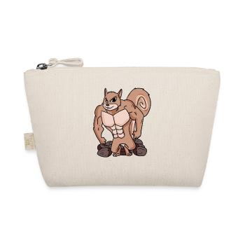Écureuils avec muscles - Trousse biologique - nature - Devant