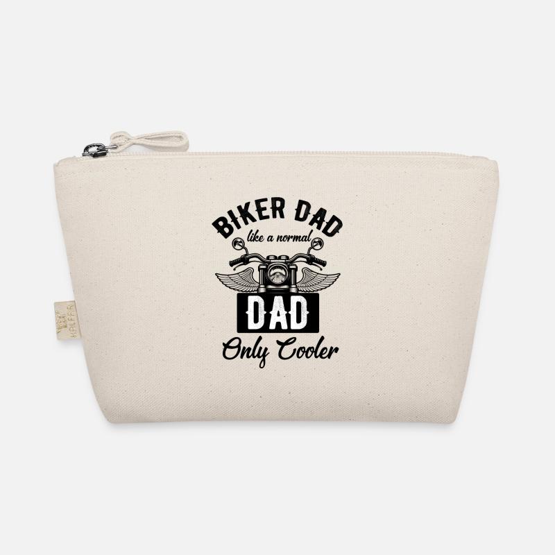 Biker Dad Wie Ein Normaler Dad Nur Cooler Bio-Täschchen