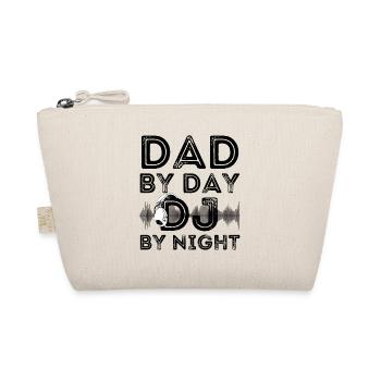 Dad By Day DJ By Night - Organic Pouch - nature - Front