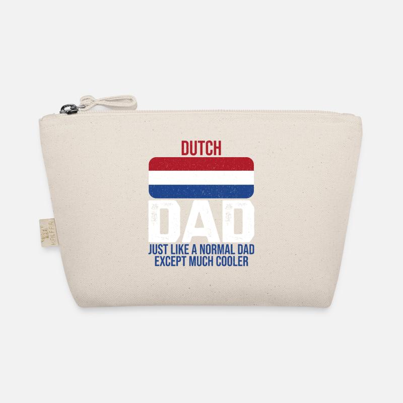Dutch Dad Netherlands flag design for the Organic Pouch