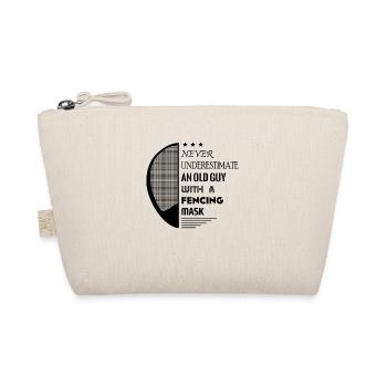 Never Underestimate An Old Fencing Guy Fechten - Organic Pouch - nature - Front