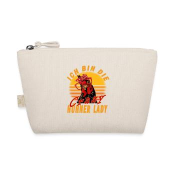 ich bin die crazy hühner lady - Bio-Täschchen - Natur - Vorne