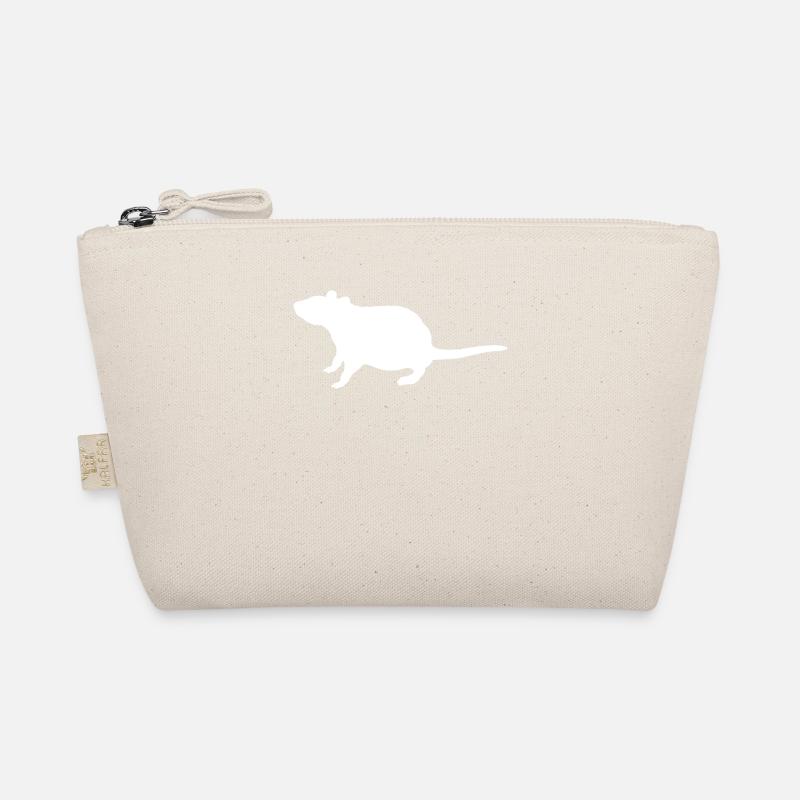 Ratte - Bio-Täschchen - Natur