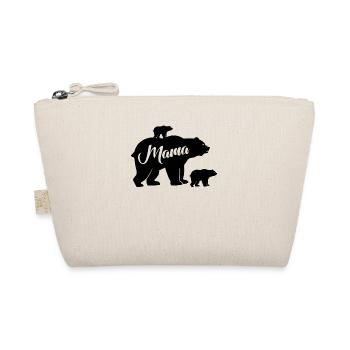 Mamabear Bébé Ours Famille Mère Ours Mama Ours - Trousse biologique - nature - Devant