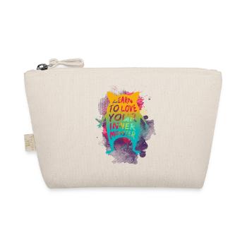 Learn to Love Your Inner Monster - Organic Pouch - nature - Front
