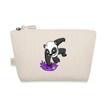 Panda Virus Fight - Organic Pouch - nature - Front