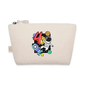 4ème anniversaire astronaute 4 ans cadeau garçon - Trousse biologique - nature - Devant