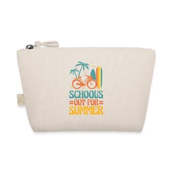 School's out for summer, funny retro teachers - Organic Pouch - nature - Front