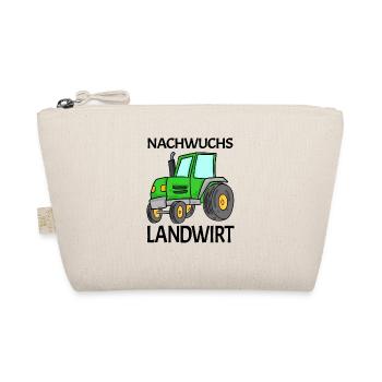 Dorf Kind Bauer Nachwuchs Kleinkind - Bio-Täschchen - Natur - Vorne