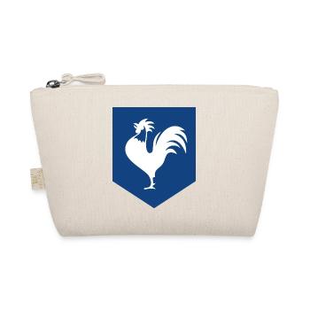 football retro vintage team of France gift humor - Organic Pouch - nature - Front