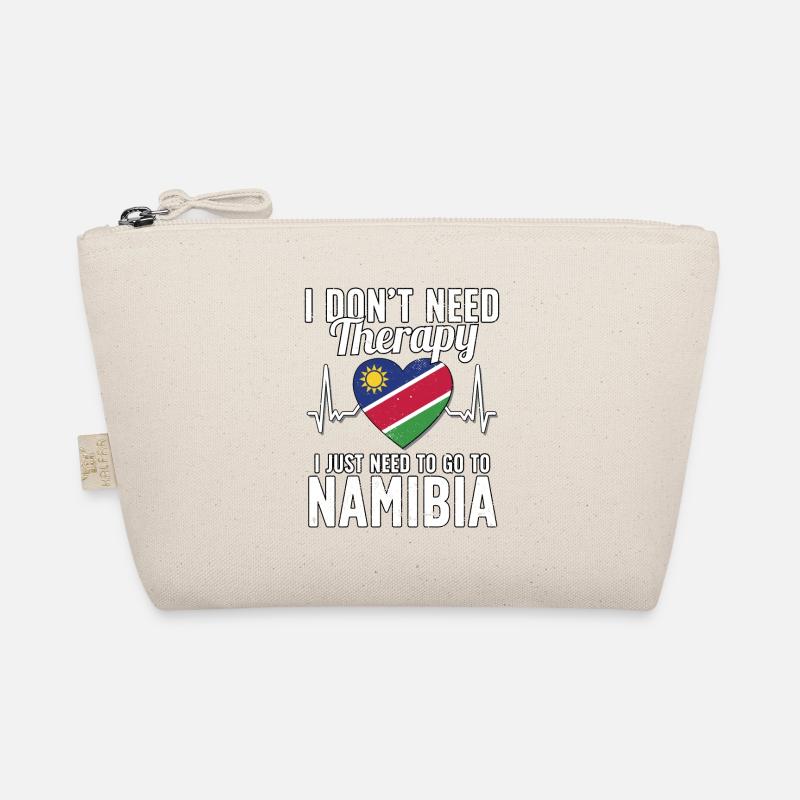 Namibia flag I Namibian Souvenirs - Bio-Täschchen - Natur