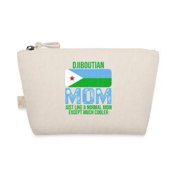 Djiboutian Mom Djibouti flag for Mother's Day - Organic Pouch - nature - Front